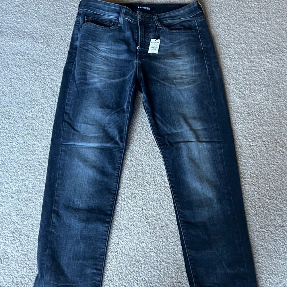 Express Mens brand new with tags stretch jeans slim 30x32